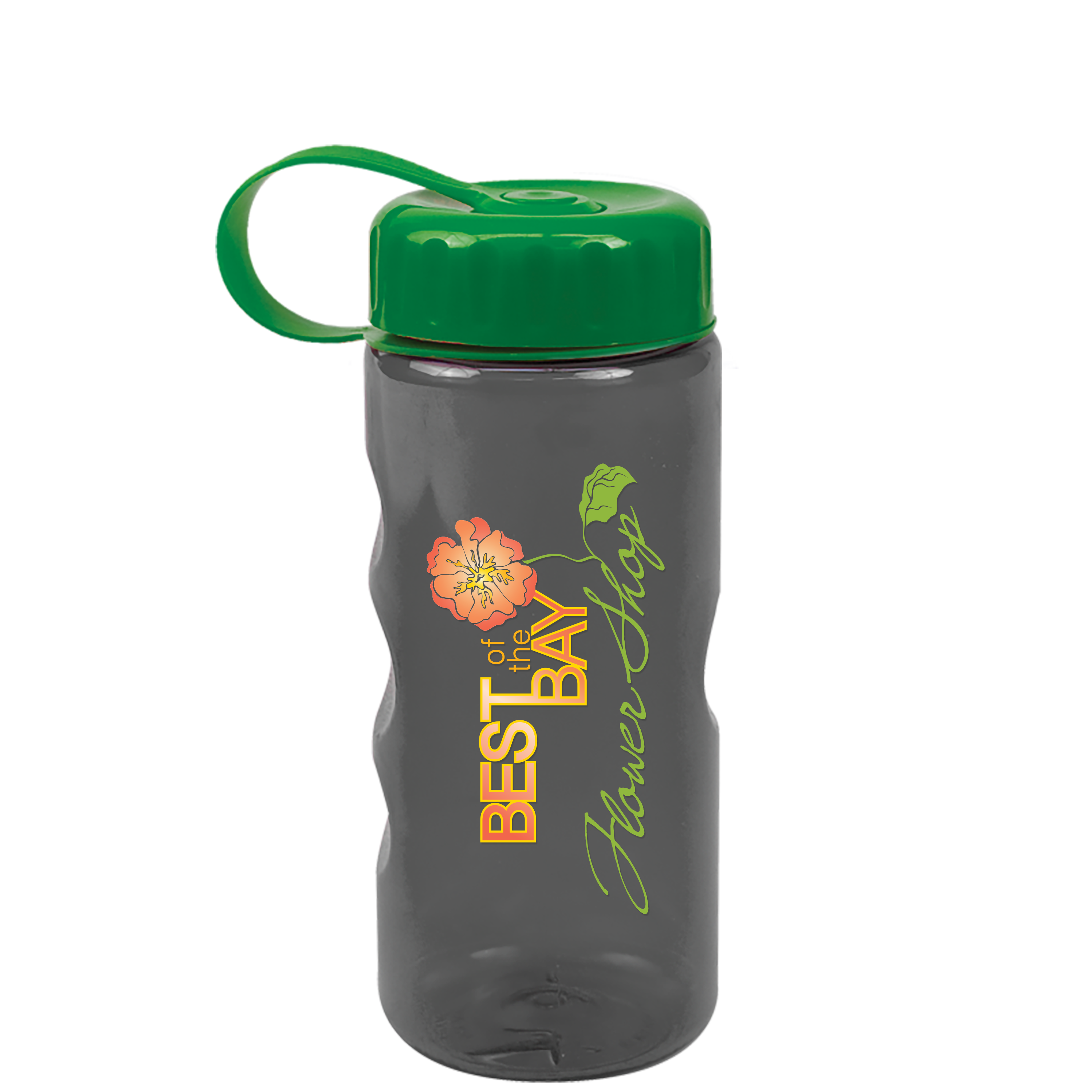 Mini Mountain Tritan® Bottle with Tethered Lid - 22 oz.